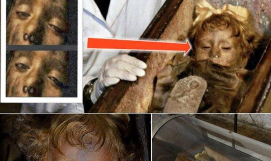 Breaking: Revealing the mystery of the 3,000,000 year old mummy: The mysterious phenomenon of the eyes of little girl Rosalia Lombardo..